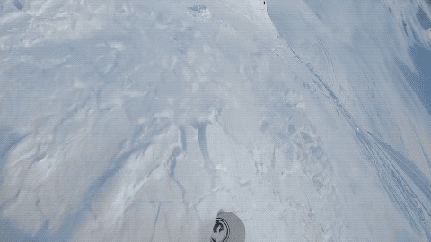 The North Face Defiance snowy mountain face